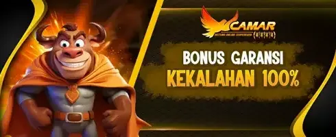 Garansi Cashback Modal 100% promotion banner